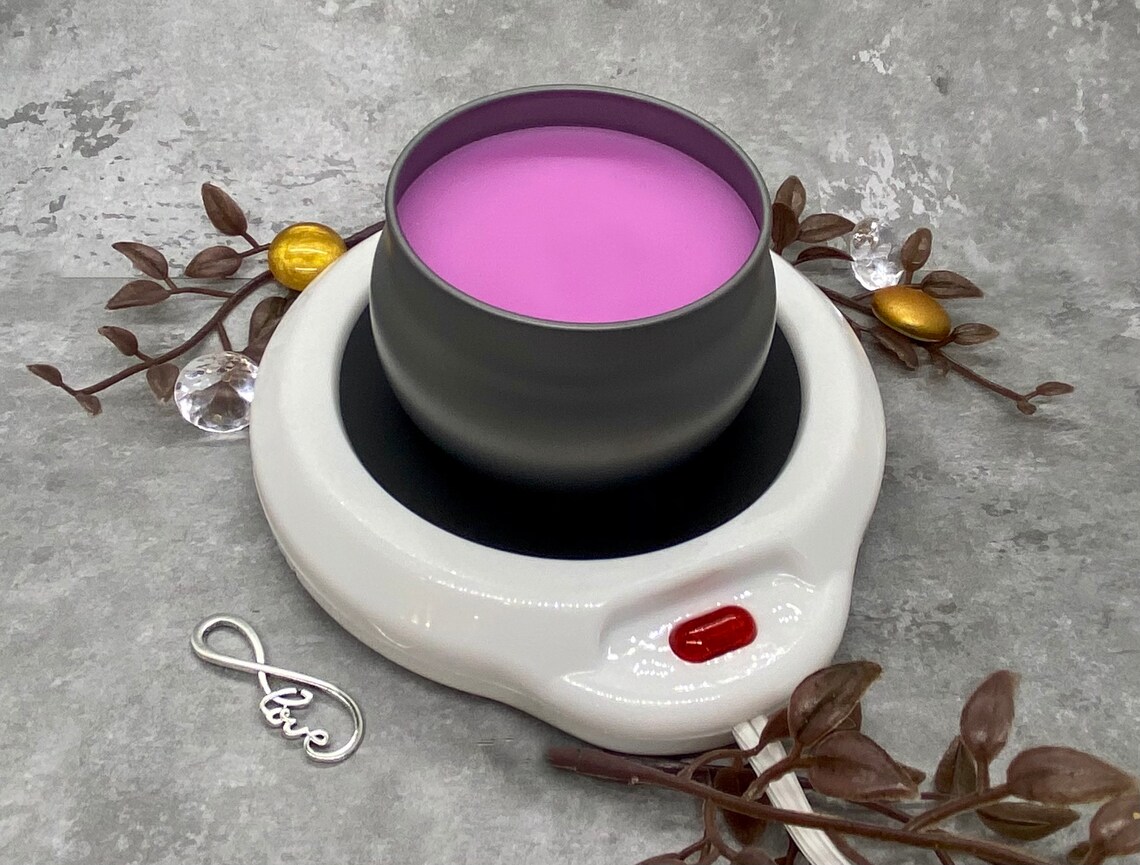 Pretty Candles Simple Candle Wickless Candle Tin Clean Etsy