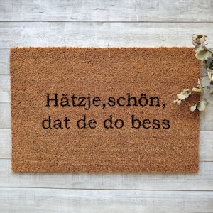 Cologne doormat for the apartment, doormat for inauguration,