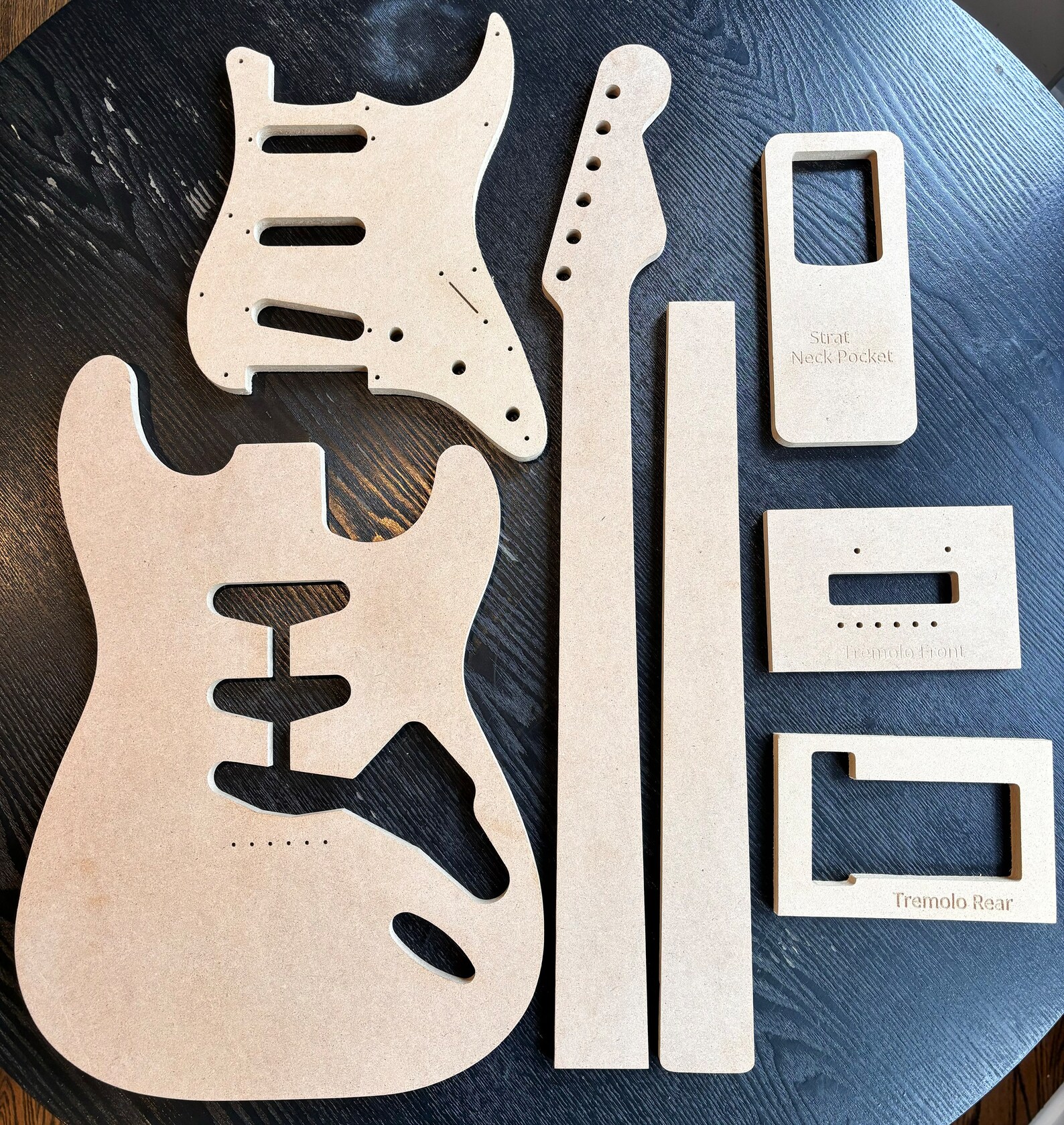 Complete Set Router Templates for Stratocaster Etsy