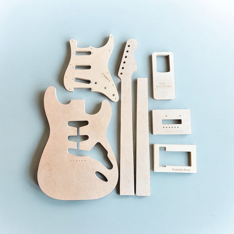 Stratocaster Routing Template Etsy