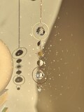 BESTSELLER sun catcher with star charm, Boho window decoration, Crystal prism suncatcher, Sonnenfanger product logo