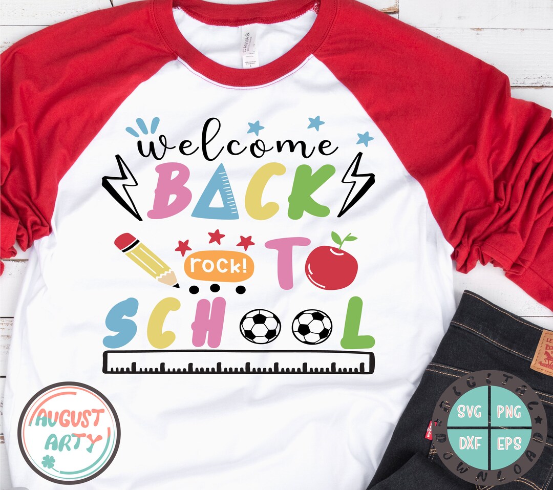 Back to School Svg Png: Teacher Kid Shirt Design (digital Download) - Etsy