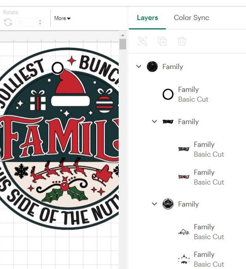 Jolliest Bunch of Family SVG| Funny Christmas SVG for Shirts| Holiday ...