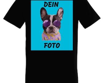 Heren T-shirt laten bedrukken - Personaliseer met je gewenste foto - Ontwerp je eigen cadeau voor heren Sportclub met eigen foto heren