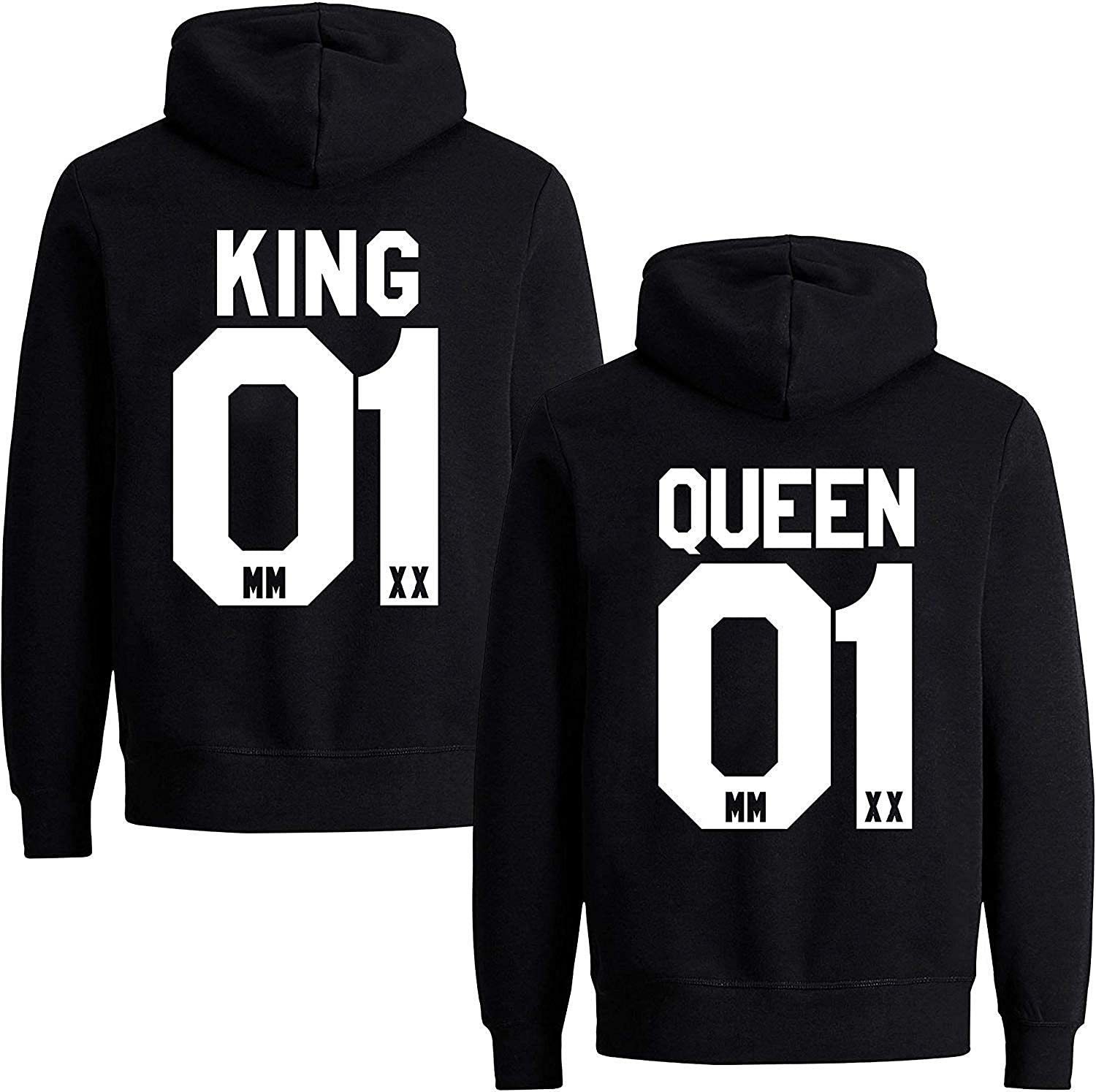 King and queen hoodie zalando sale