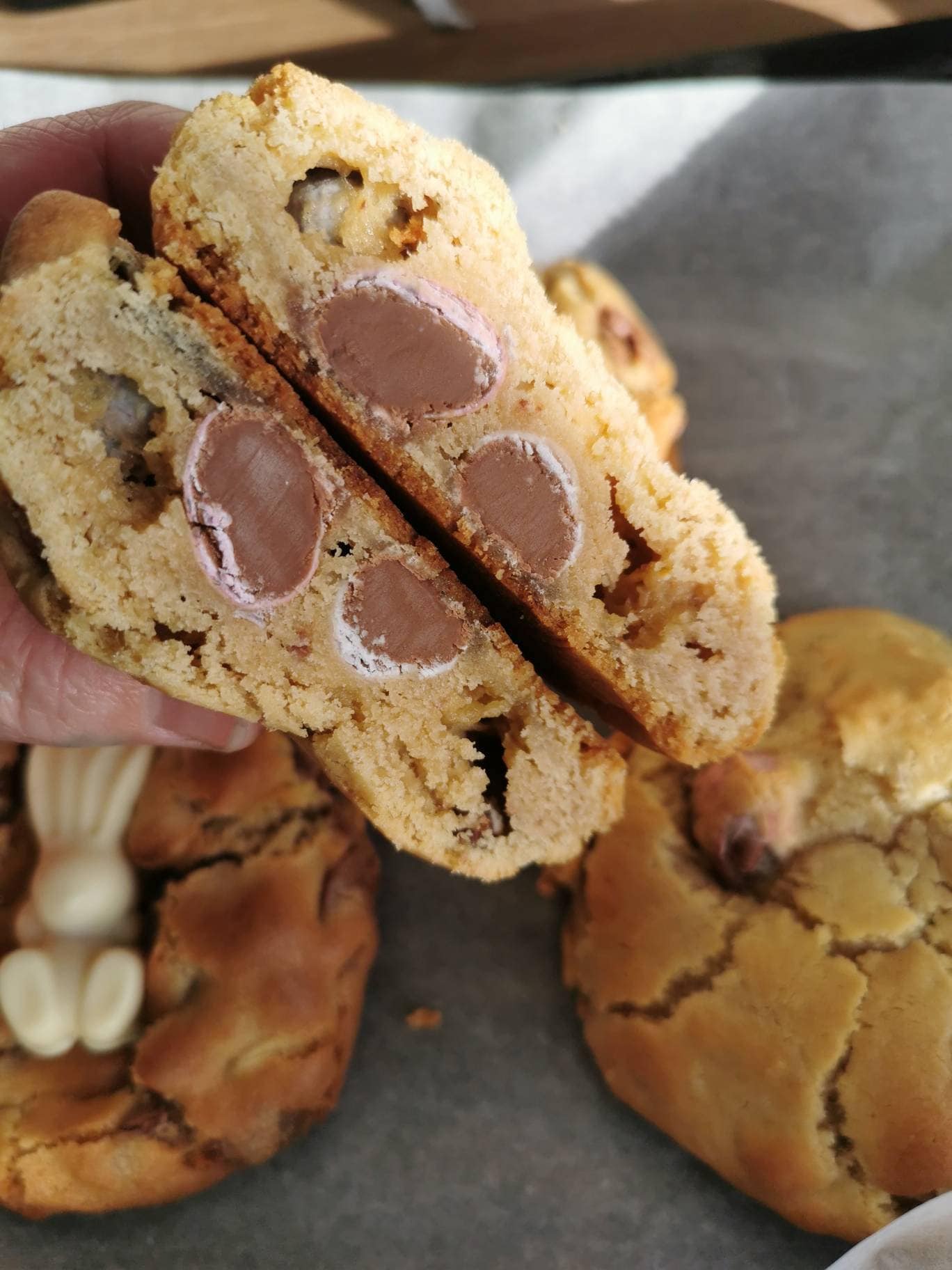 Chunky New York style cookies box of 6 Etsy