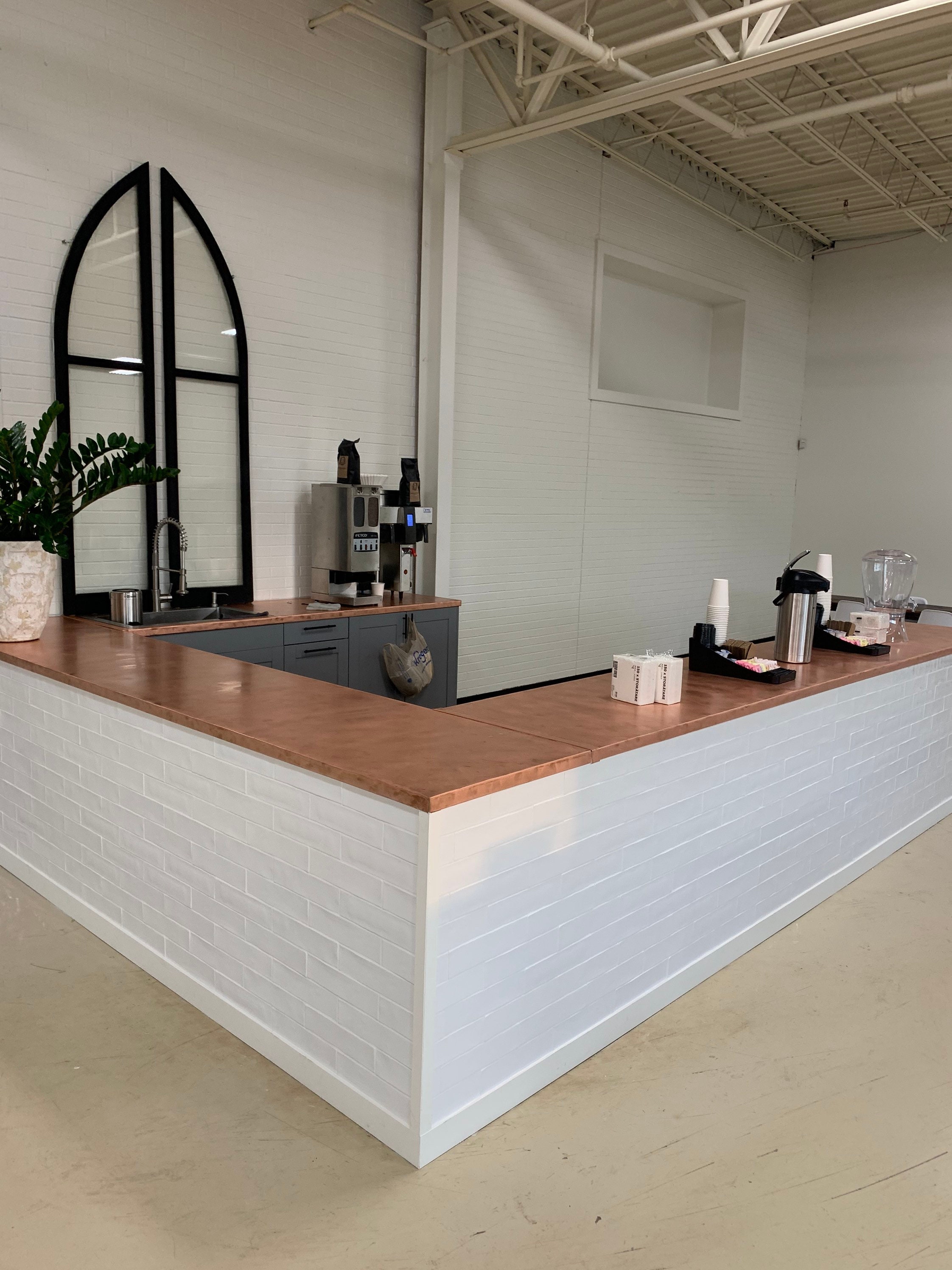 Commercial Custom Zinc Copper and Brass Restaurant Bar Etsy