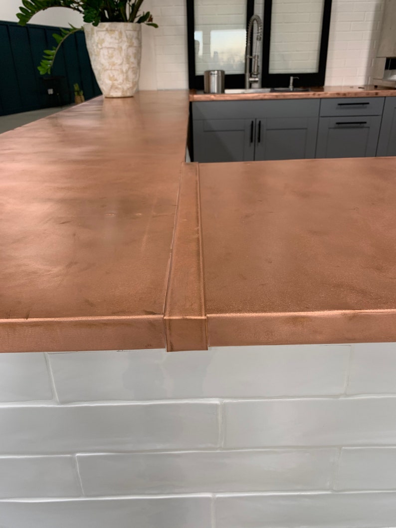 Commercial Custom Zinc Copper and Brass Restaurant Bar Etsy