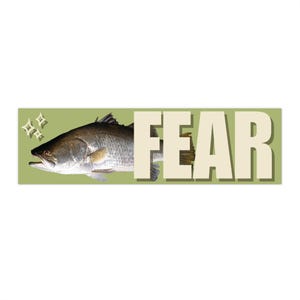 FEAR Bumper Sticker