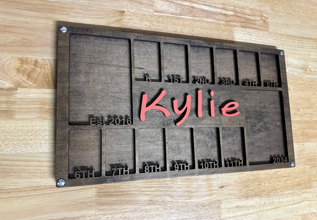 K 12 Picture Frame Etsy