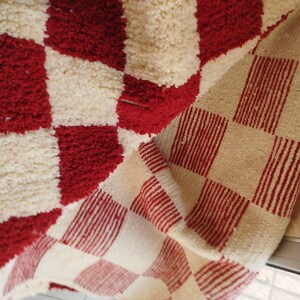 Red and White Checkered Rug - Red Checkered Rug - Green Checkered Rug ...