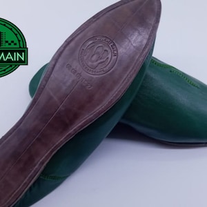 Handmade Leather Babouche Slippers: Moroccan Style Shoes