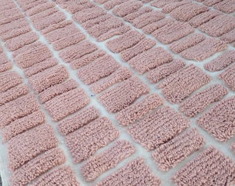 Pink Moroccan Rug: Handmade Wool Hand-Knotted Carpet