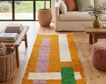 entryway warmth rug Berber Runner Rug: Handmade Moroccan Home Decor