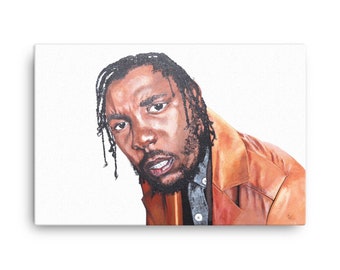 Kendrick Lamar Canvas Print