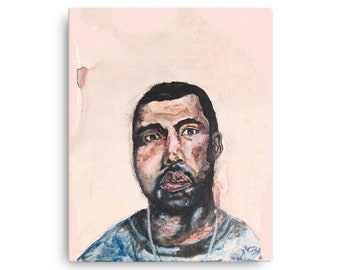 Kanye Canvas Print