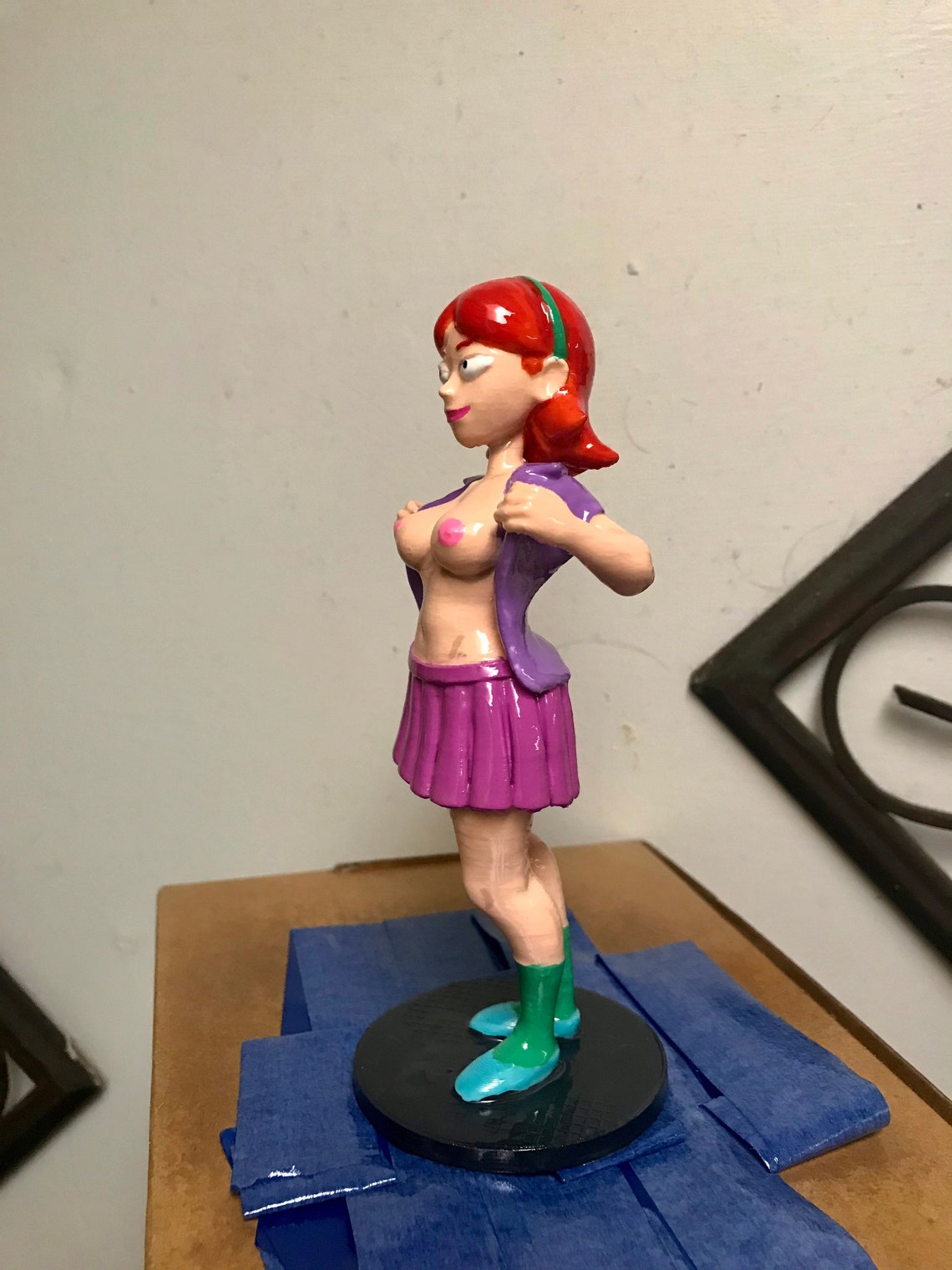 Rick And Morty Jessica Figurine 3d Printed Sexy Etsy