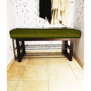 Shoe bench, Shoe Storage Bench, Shoe Rack, Shoe Organizer, bench to entryway, Hallway bench, Hallway bench, Shoe bench
