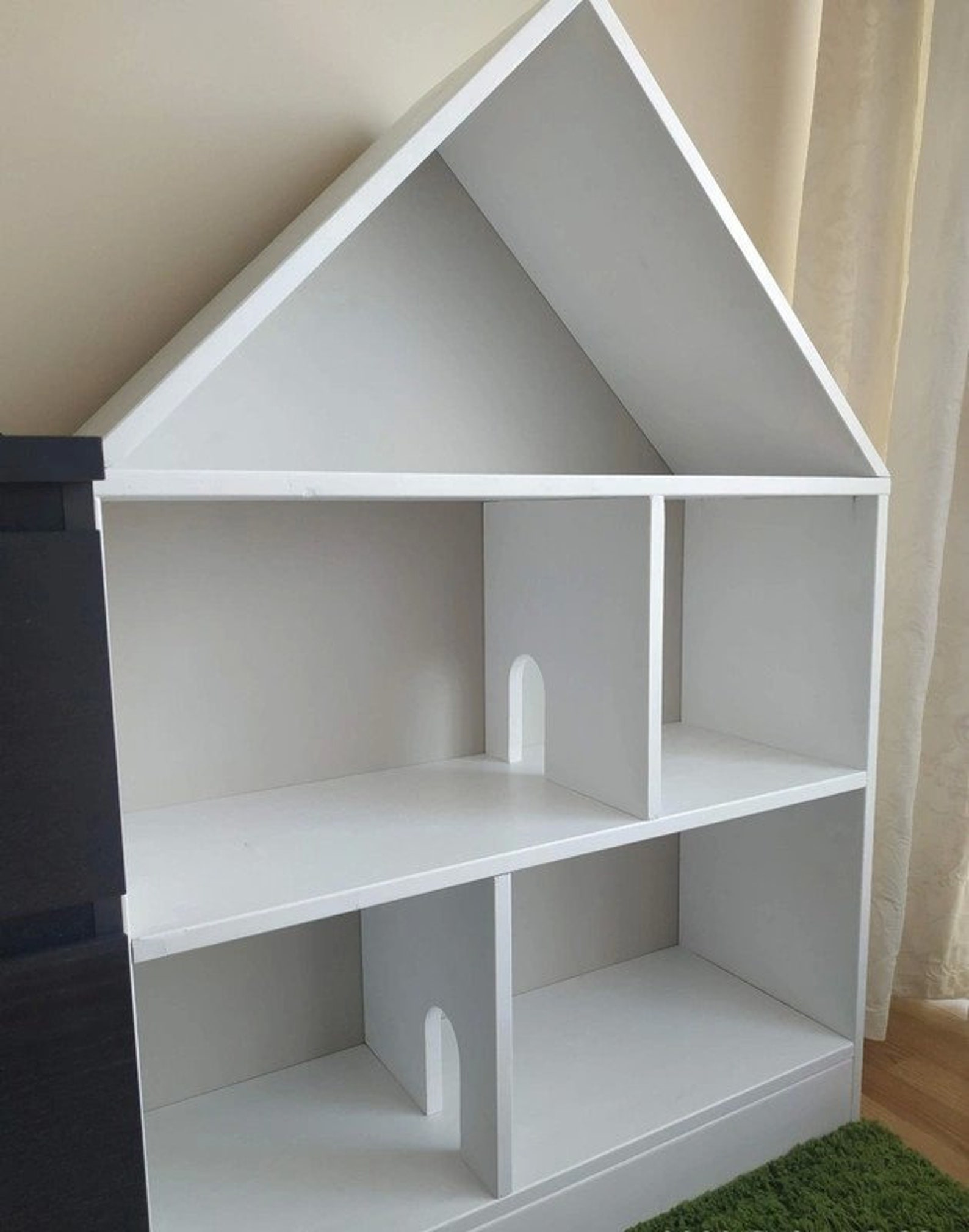 Wooden Dollhouse or Shelf Handmade Kids Toy Barbie House Etsy