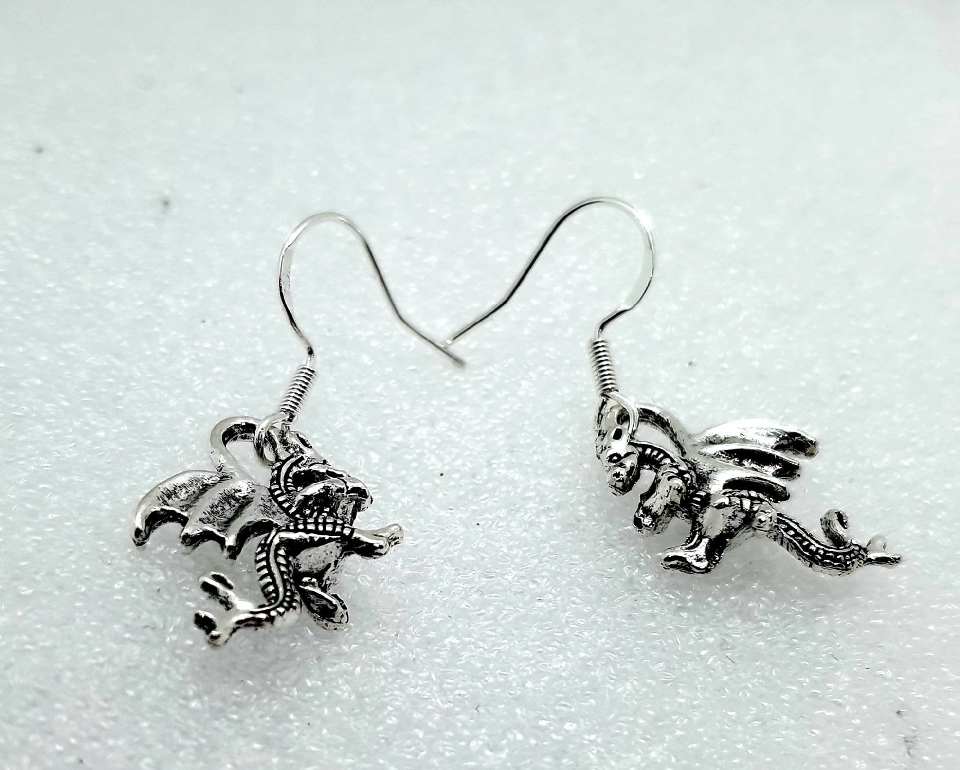 Testa di Cane Boxer orecchini in argento 925 millesimi