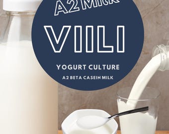 Organic Viili Yogurt Starter: Finnish Heirloom Culture, A2 Milk DIY - No Yogurt Maker Required