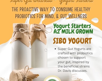 A2 Milch SIBO Joghurt-Starterkultur-Set: Probiotische L Reuteri, L Gasseri. B Gerinnsel - DIY Probiotika