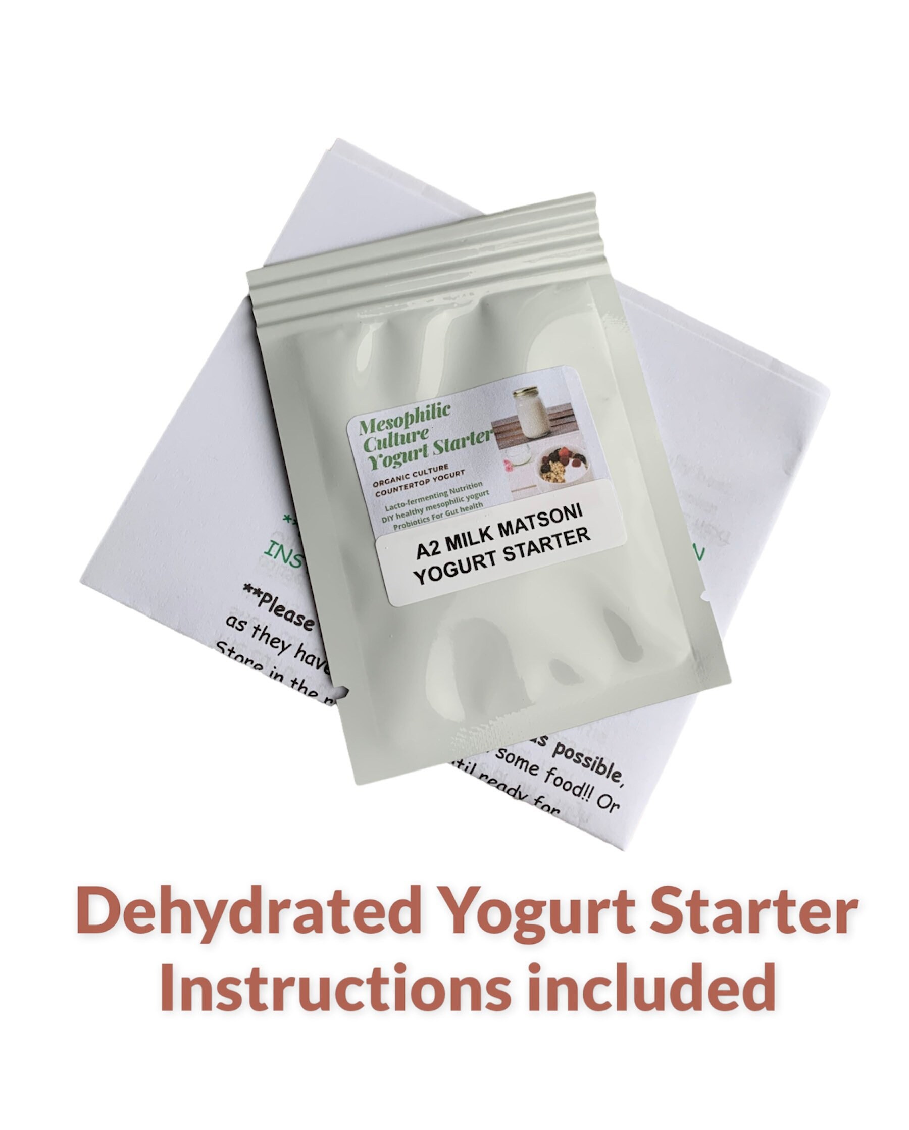 MATSONI YOGURT STARTER. Mesophilic Yogurt Starter. No Heating Method