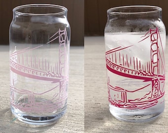 Color changing beer glasses