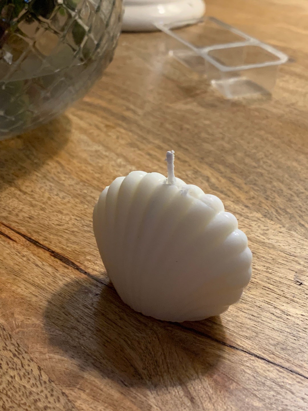 Elemental Shell Candle Shell Candle - Etsy UK