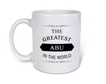 The Greatest Abbu In The World-Punjabi Funny Mug- Ceramic-11oz Coffee Mug-Funny Novelty Gift Idea