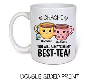 Chachi You Will Always Be My Bestie Personalised Novelty Mug- Ceramic-11oz Coffee Mug-Birthday Gift Idea-Christmas Gift idea-Eid Gift idea