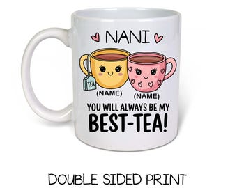 NaniYou Will Always Be My Bestie-Punjabi Personalised Novelty Mug- Ceramic-11oz Coffee Mug-Birthday Gift Idea-idea-Eid Gift idea