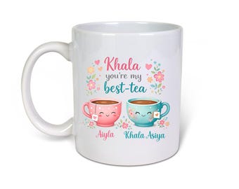 Khala You Will Always Be My Bestie Personalised Novelty Mug- Ceramic-11oz Coffee Mug-Birthday Gift Idea-Christmas Gift idea-Eid Gift idea