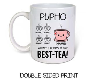 Pupho You Will Always Be Our Bestie Personalised Novelty Mug- Ceramic-11oz Coffee Mug-Birthday Gift Idea-Christmas Gift idea-Eid Gift idea