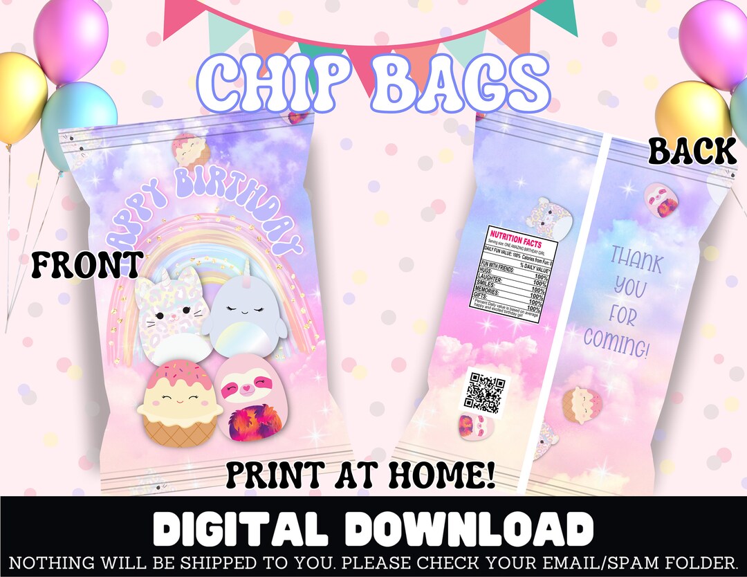 Squishmallow Chip Bag Squishmallow Birthday Cake Squishmallow squishmallow-chip-bag-squishmallow-birthday-cake-squishmallow