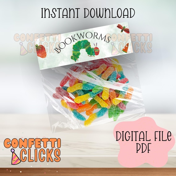 Digital Bookworm Tags, Chapter one Tag, Vintage book, Vintage book birthday decorations, Book decorations, One for the books