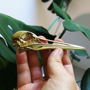 Grulla de corona roja (cuchillo de papel)