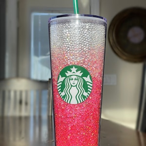 ラインストーン入りの本物のスターバックス ベンティ タンブラー