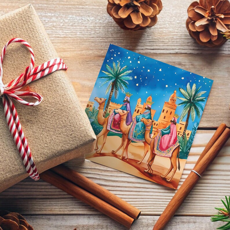 Pack of 16 Charity Christmas Cards 2024 With Envelopes Religious