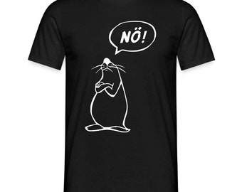 Keine Lust Witzige Robbe NÖ Lustiges T-Shirt