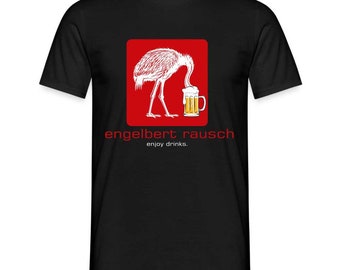 Engelbert Rausch grappig bier cadeau T-shirt