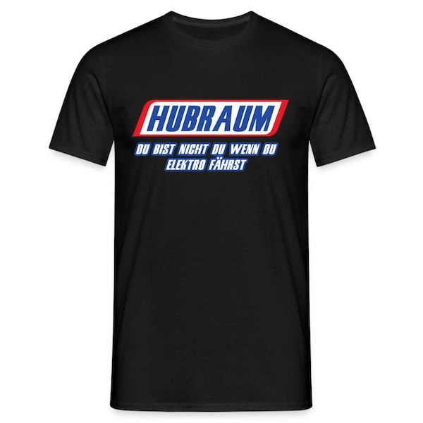 Mechaniker Shirt Hubraum du bist nicht du wenn du Elektro fährst T-Shirt