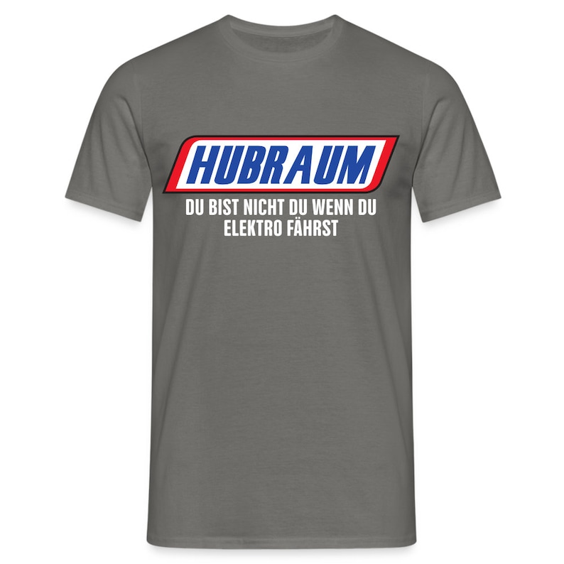 KFZ Mechaniker Mechatroniker Hubraum du bist nicht du wenn du Elektro fährst T-Shirt zdjęcie 1