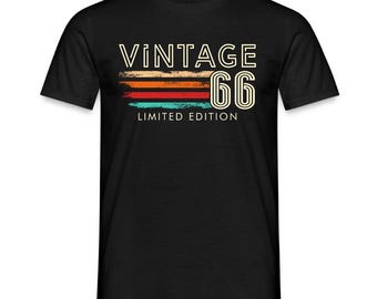 Camiseta vintage de 60 cumpleaños: edición limitada, regalo del año 1966