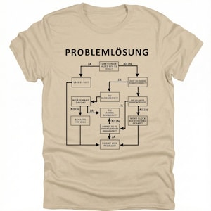 Problemlösung Flowchart T-Shirt – Lustiges Geschenk für Ingenieure & Informatiker