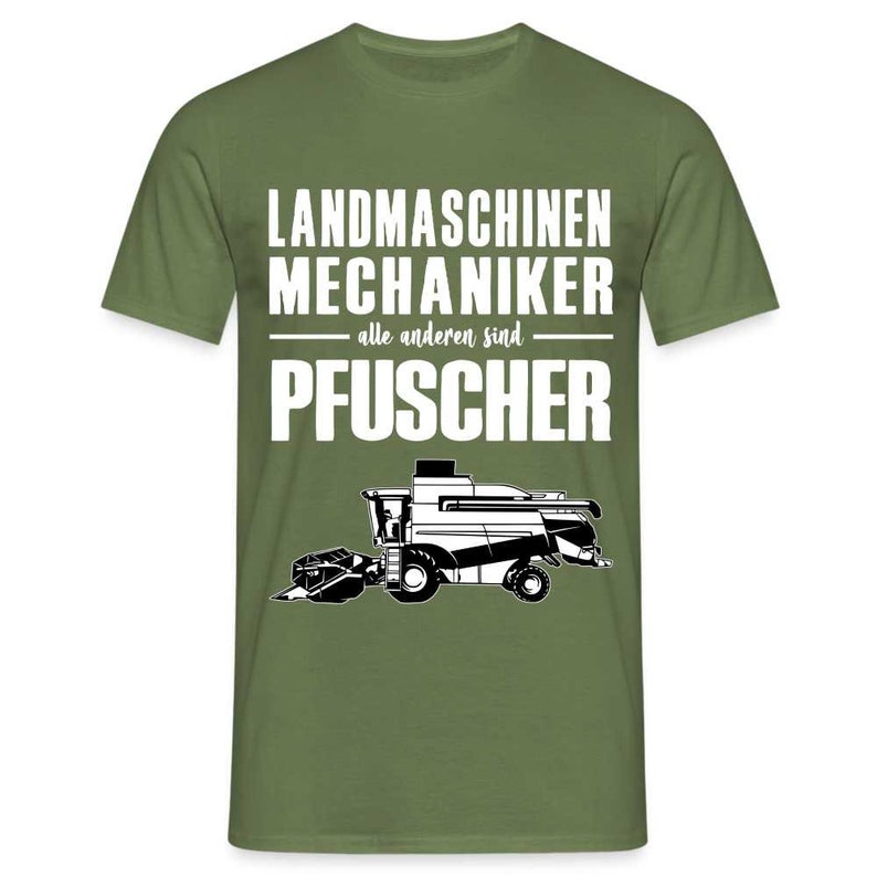 Landmaschinen Mechaniker alle anderen sind Pfuscher Lustiges Geschenk T-Shirt