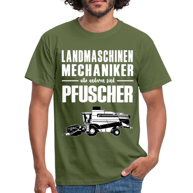 Landmaschinen Mechaniker alle anderen sind Pfuscher Lustiges Geschenk T-Shirt