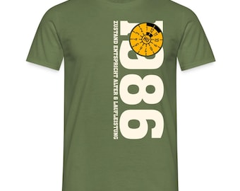 40th birthday 1986, condition appropriate for age and mileage, TÜV approved, funny mechanic gift T-shirt
