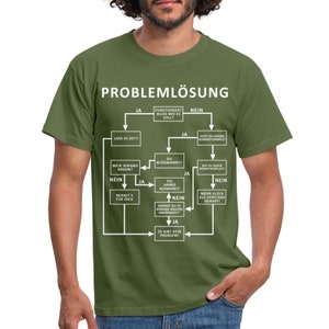 Problemlösung Logigram Shirt Witzig lustiges Geschenk T-Shirt Bild 6