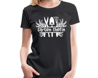 Gärtnerin Garten Chefin Frauen Premium T-Shirt